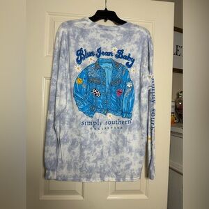 Simply Southern Blue Jean Baby Long Sleeve T-Shirt